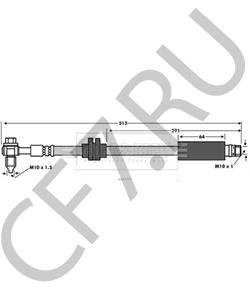 13327441 BUICK (SGM) Тормозной шланг в городе Екатеринбург